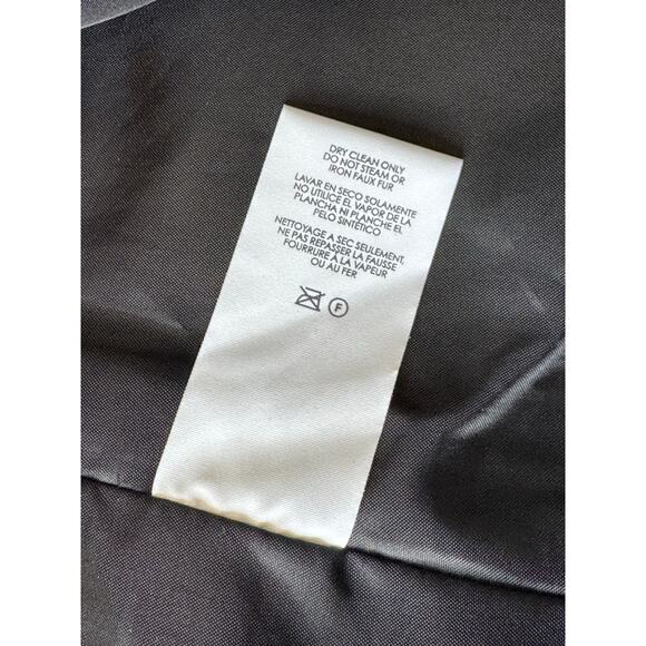 CABI FROSTY Faux Fur Sweater Vest, Size Women's Medium, Gray & White - Picture 10 of 10